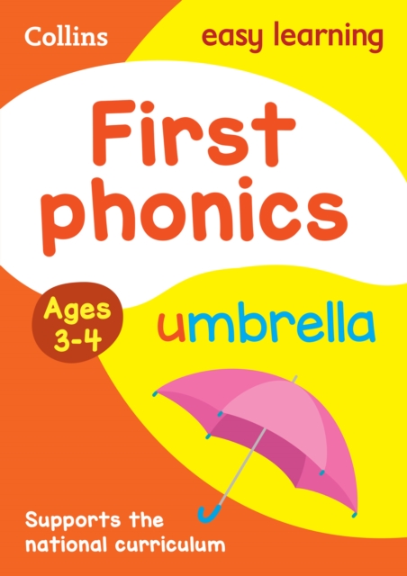 First Phonics Ages 3-4 : Ideal for Home Learning, Paperback / softback Book