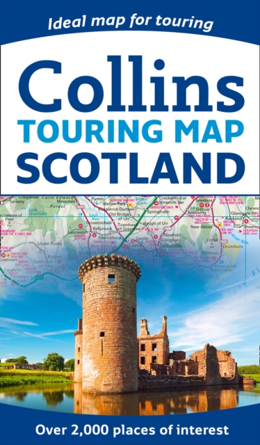 Scotland Touring Map, Sheet map, folded Book
