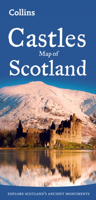 Castles Map of Scotland, Sheet map, folded Book