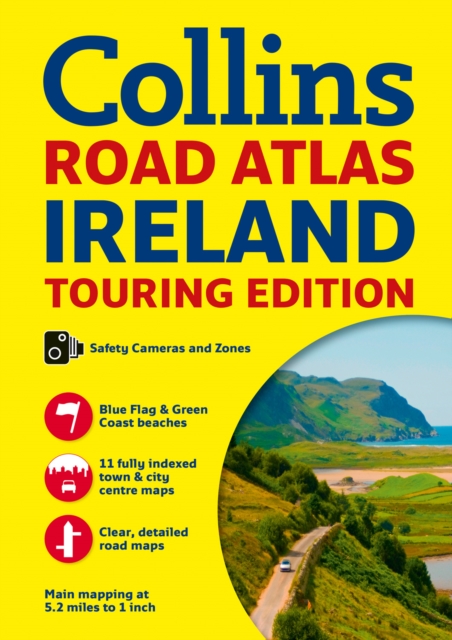 Collins Ireland Road Atlas : Touring Edition, Paperback / softback Book