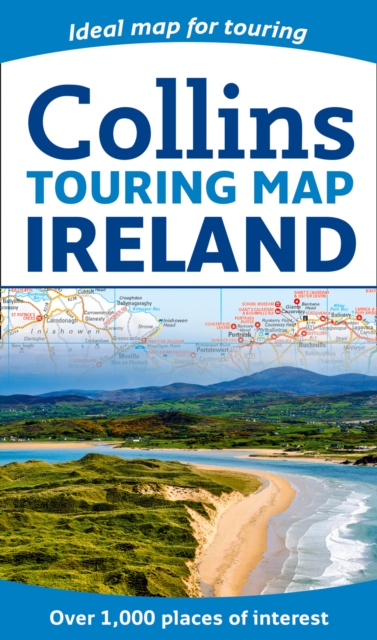 Collins Ireland Touring Map : Ideal for Exploring, Sheet map, folded Book