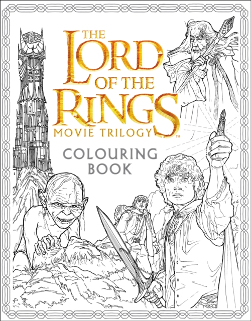 The Lord of the Rings Movie Trilogy Colouring Book, Paperback / softback Book