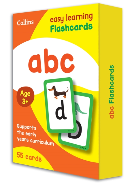 abc Flashcards : Ideal for Home Learning, Cards Book