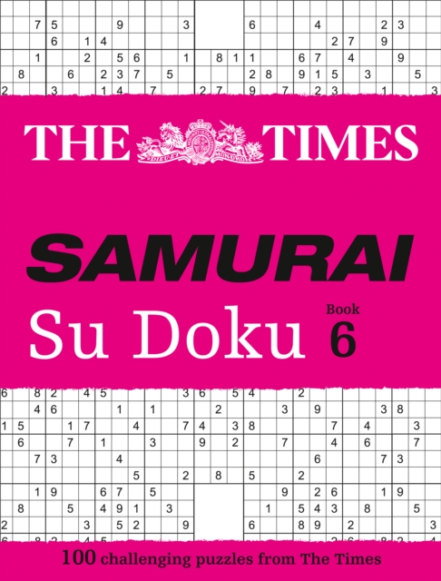 The Times Samurai Su Doku 6 : 100 Challenging Puzzles from the Times, Paperback / softback Book