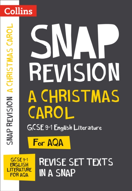 A Christmas Carol: AQA GCSE 9-1 English Literature Text Guide : Ideal for Home Learning, 2022 and 2023 Exams, Paperback / softback Book