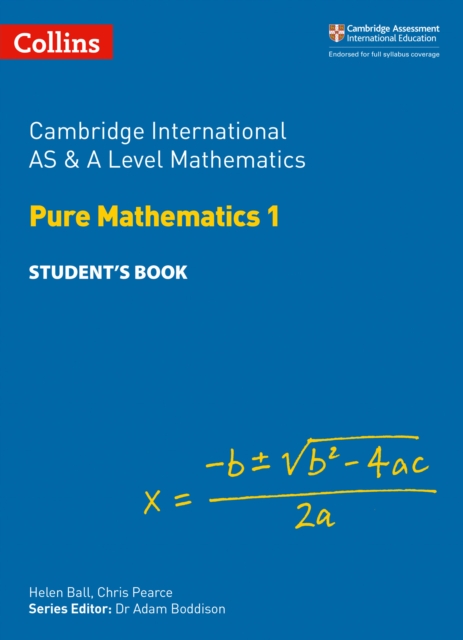 Cambridge International AS & A Level Mathematics Pure Mathematics 1 Student’s Book, Paperback / softback Book