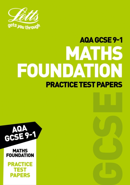 Grade 9-1 GCSE Maths Foundation AQA Practice Test Papers : GCSE Grade 9-1, Paperback / softback Book
