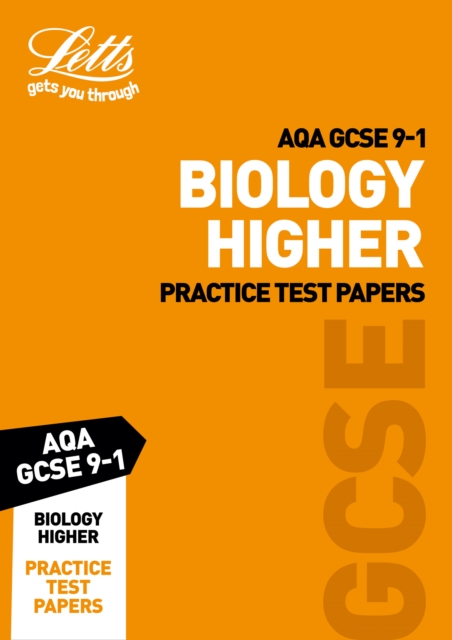 Grade 9-1 GCSE Biology Higher AQA Practice Test Papers : GCSE Grade 9-1, Paperback / softback Book