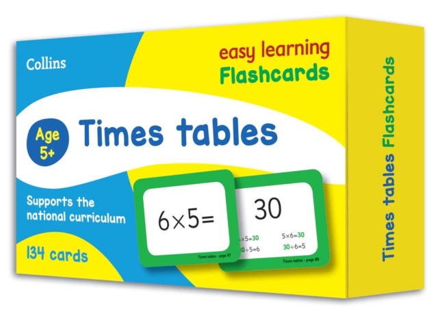 Times Tables Flashcards : Ideal for Home Learning, Cards Book