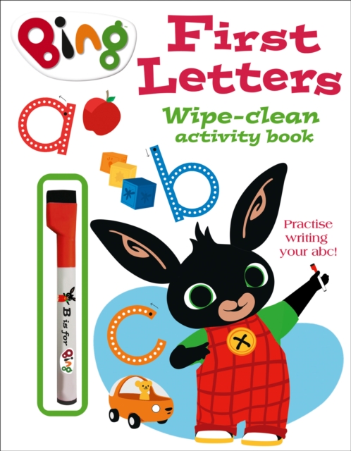 First Letters Wipe-clean activity book, Paperback / softback Book