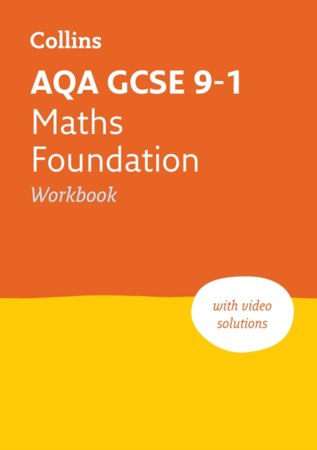 AQA GCSE 9-1 Maths Foundation Workbook : Ideal for Home Learning, 2022 and 2023 Exams, Paperback / softback Book
