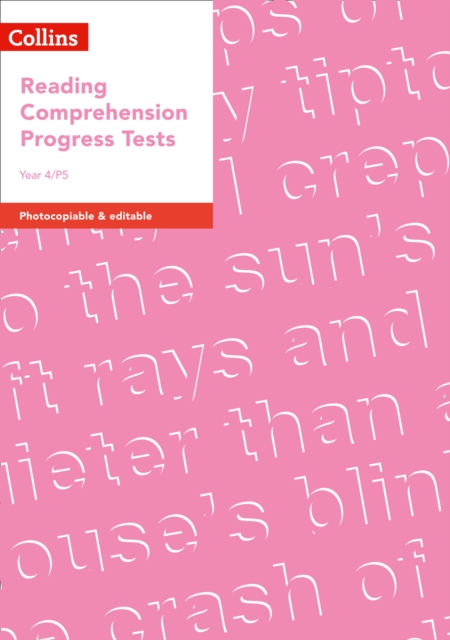 Year 4/P5 Reading Comprehension Progress Tests, Paperback / softback Book