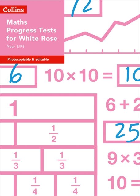 Year 4/P5 Maths Progress Tests for White Rose, Paperback / softback Book