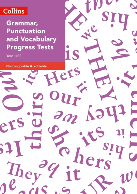 Year 1/P2 Grammar, Punctuation and Vocabulary Progress Tests, Paperback / softback Book