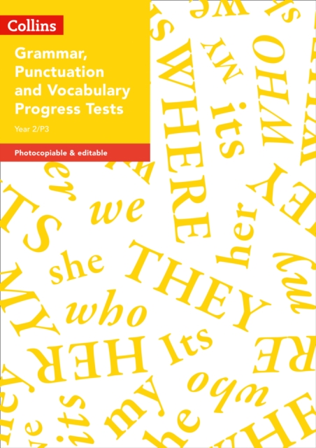Year 2/P3 Grammar, Punctuation and Vocabulary Progress Tests, Paperback / softback Book