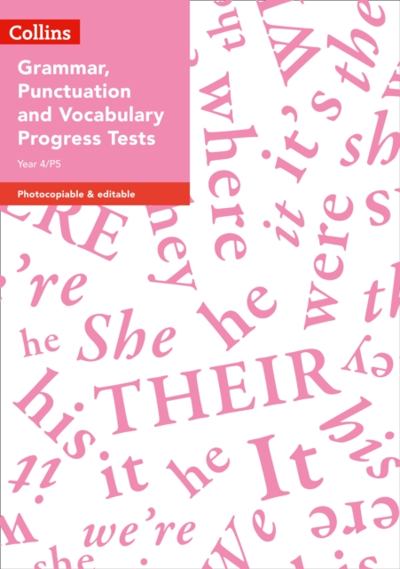 Year 4/P5 Grammar, Punctuation and Vocabulary Progress Tests, Paperback / softback Book