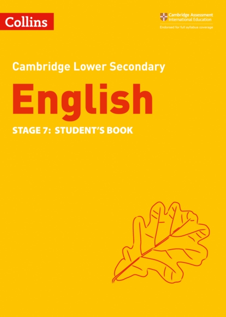 Lower Secondary English Student's Book: Stage 7, Paperback / softback Book