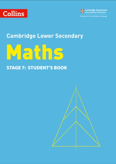 Lower Secondary Maths Student's Book: Stage 7, Paperback / softback Book