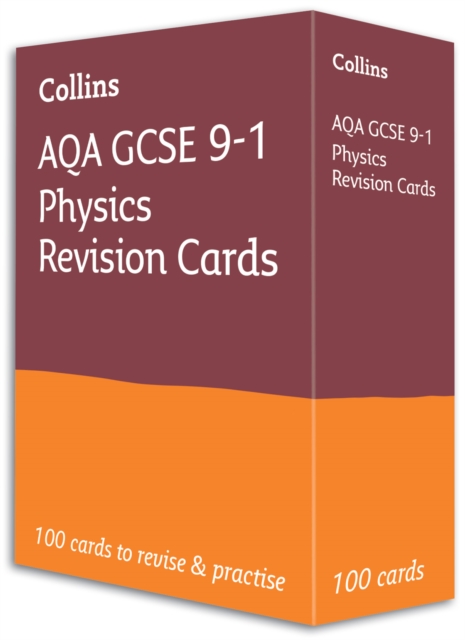 AQA GCSE 9-1 Physics Revision Cards : Ideal for the 2024 and 2025 Exams, Cards Book
