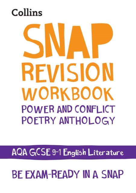 AQA Poetry Anthology Power and Conflict Workbook : Ideal for the 2024 and 2025 Exams, Paperback / softback Book