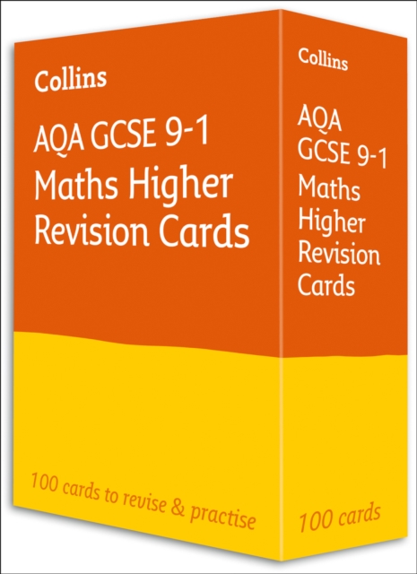AQA GCSE 9-1 Maths Higher Revision Cards : Ideal for the 2024 and 2025 Exams, Cards Book