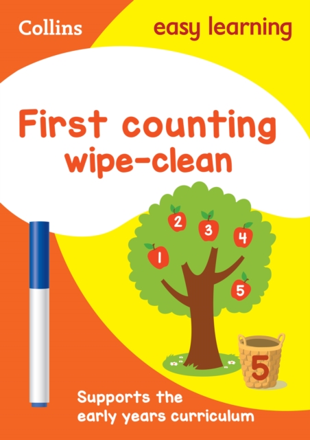 First Counting Age 3-5 Wipe Clean Activity Book : Ideal for Home Learning, Paperback / softback Book