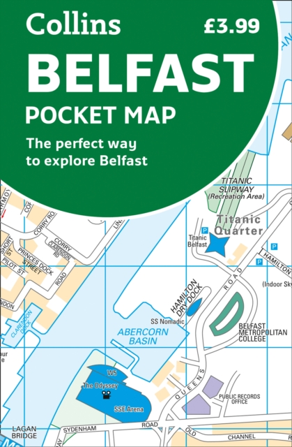Belfast Pocket Map : The Perfect Way to Explore Belfast, Sheet map, folded Book