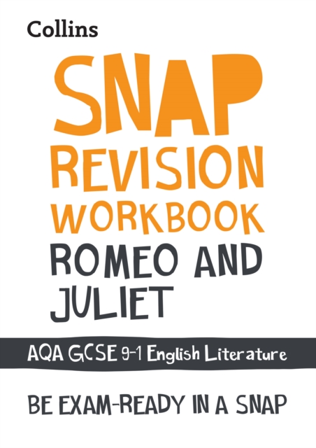 Romeo and Juliet AQA GCSE 9 – 1 English Literature Workbook : Ideal for the 2024 and 2025 Exams, Paperback / softback Book