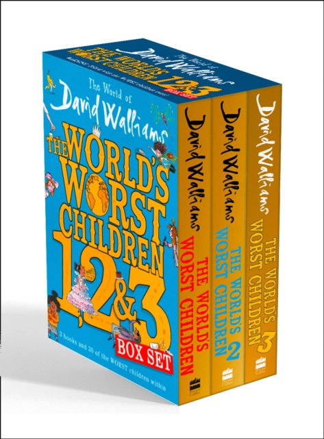 The World of David Walliams: The World's Worst Children 1, 2 & 3 Box Set, Mixed media product Book
