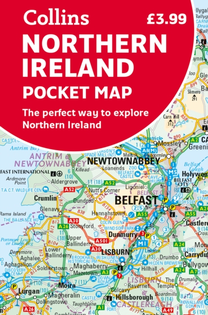 Northern Ireland Pocket Map : The Perfect Way to Explore Northern Ireland, Sheet map, folded Book