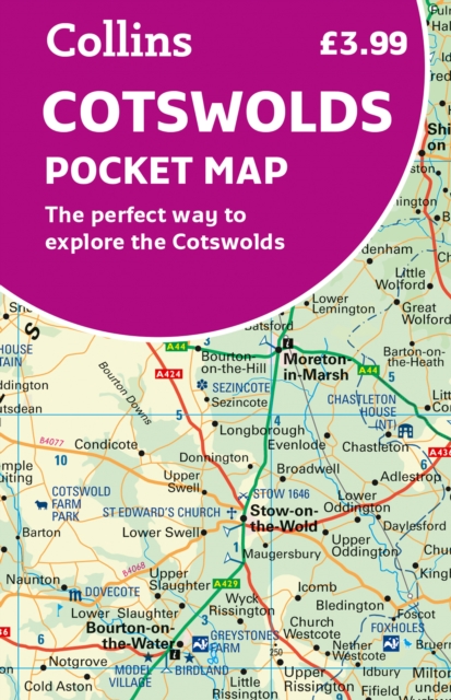Cotswolds Pocket Map : The Perfect Way to Explore the Cotswolds, Sheet map, folded Book