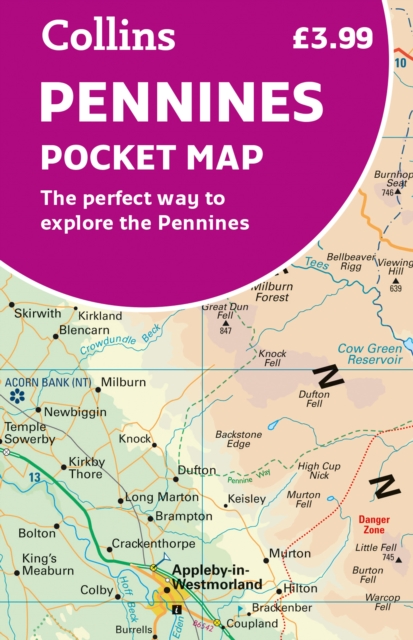 Pennines Pocket Map : The Perfect Way to Explore the Pennines, Sheet map, folded Book