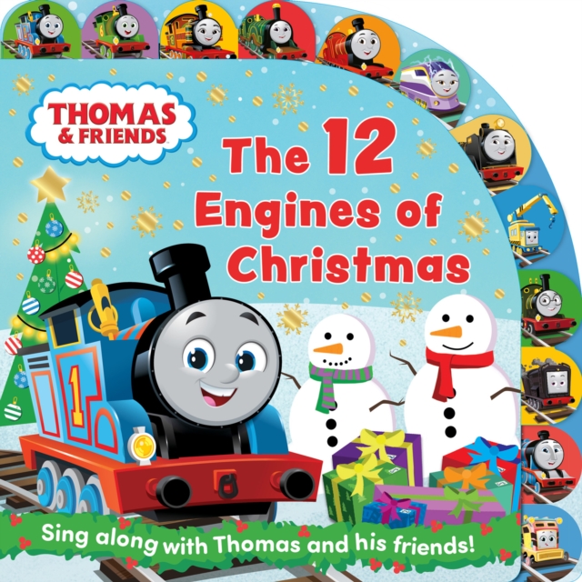 Thomas & Friends: The 12 Engines of Christmas, Board book Book