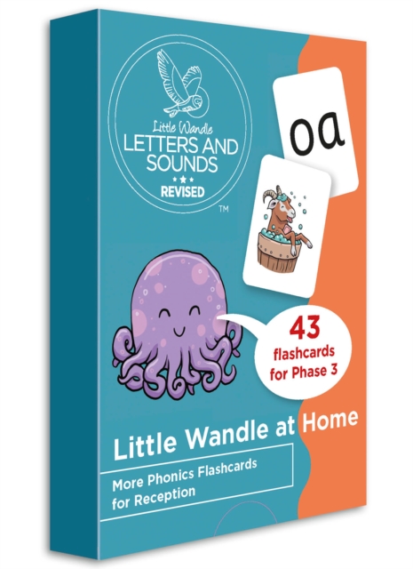 Little Wandle at Home More Phonics Flashcards for Reception, Cards Book