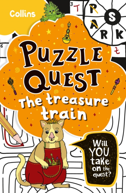 The Treasure Train : Solve More Than 100 Puzzles in This Adventure Story for Kids Aged 7+, Paperback / softback Book