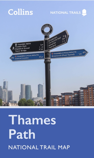Thames Path National Trail Map, Sheet map, rolled Book