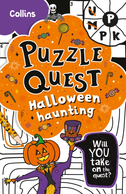 Halloween Haunting : Solve More Than 100 Puzzles in This Adventure Story for Kids Aged 7+, Paperback / softback Book