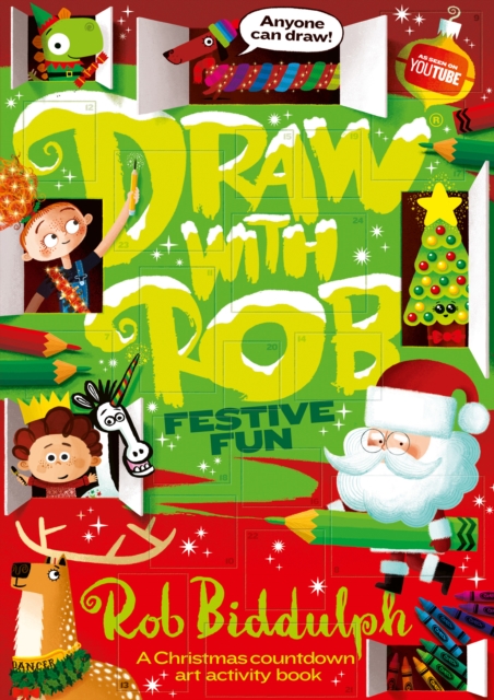 Draw With Rob: Festive Fun, Paperback / softback Book