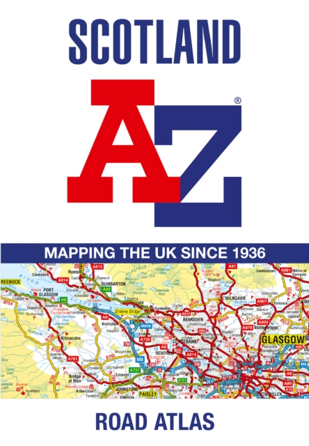 Scotland A-Z Road Atlas, Paperback / softback Book