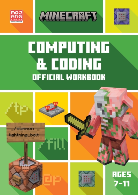Minecraft STEM Computing and Coding : Official Workbook, Paperback / softback Book