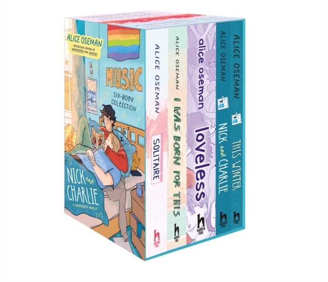 Alice Oseman Five-Book Collection Box Set (Solitaire, I Was Born For This, Loveless, Nick and Charlie, This Winter), Multiple-component retail product, slip-cased Book