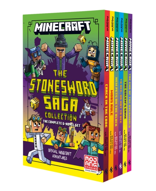 Minecraft Complete 6 Book Stonesword Saga, Multiple-component retail product, slip-cased Book
