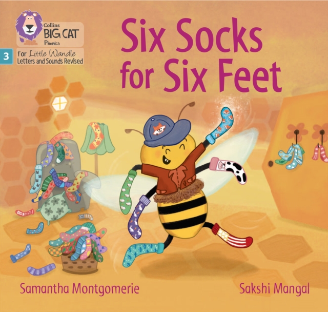 Six Socks for Six Feet : Phase 3 Set 1, Paperback / softback Book