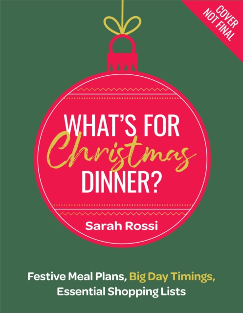 What’s For Christmas Dinner?, Hardback Book