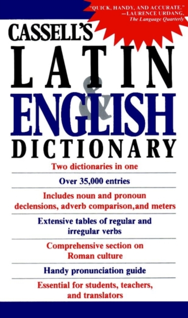 Cassell's Latin and English Dictionary, Paperback Book