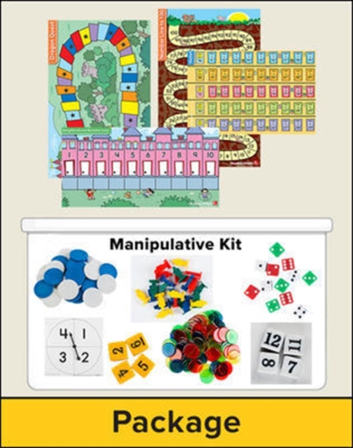 Number Worlds Level D, Manipulatives Plus Pack, Book Book