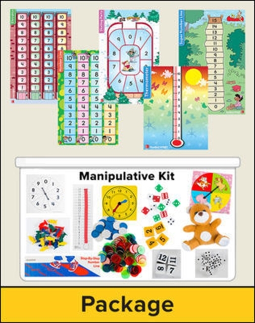 Number Worlds Level B, Manipulatives Plus Pack, Book Book