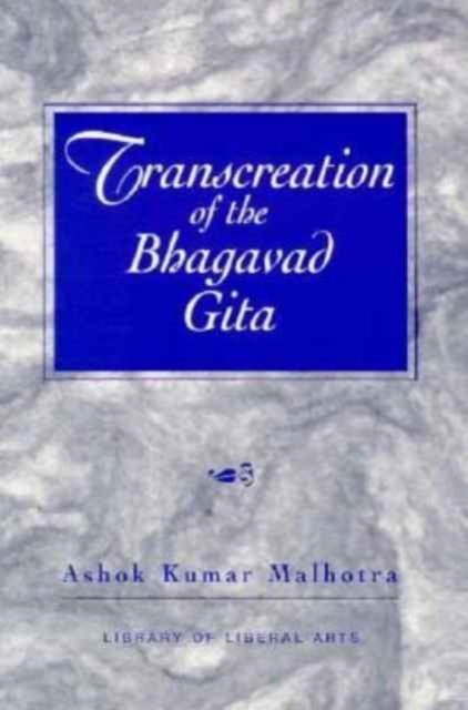 Transcreation of the Bhagavad Gita, Paperback / softback Book