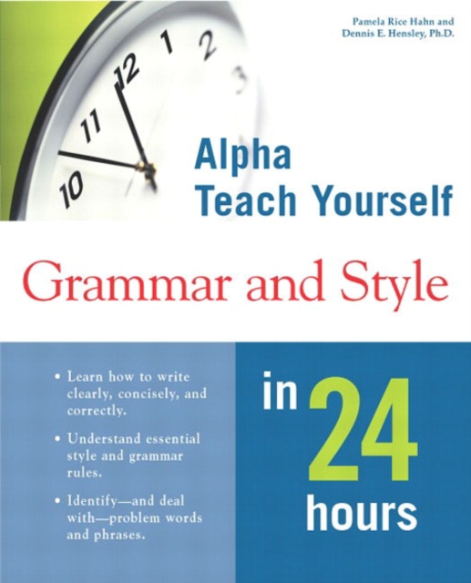 Teach Yourself Grammar and Style in 24 Hours, Counterpack - filled Book