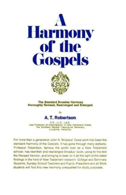 A Harmony of the Gospels RSV, Hardback Book